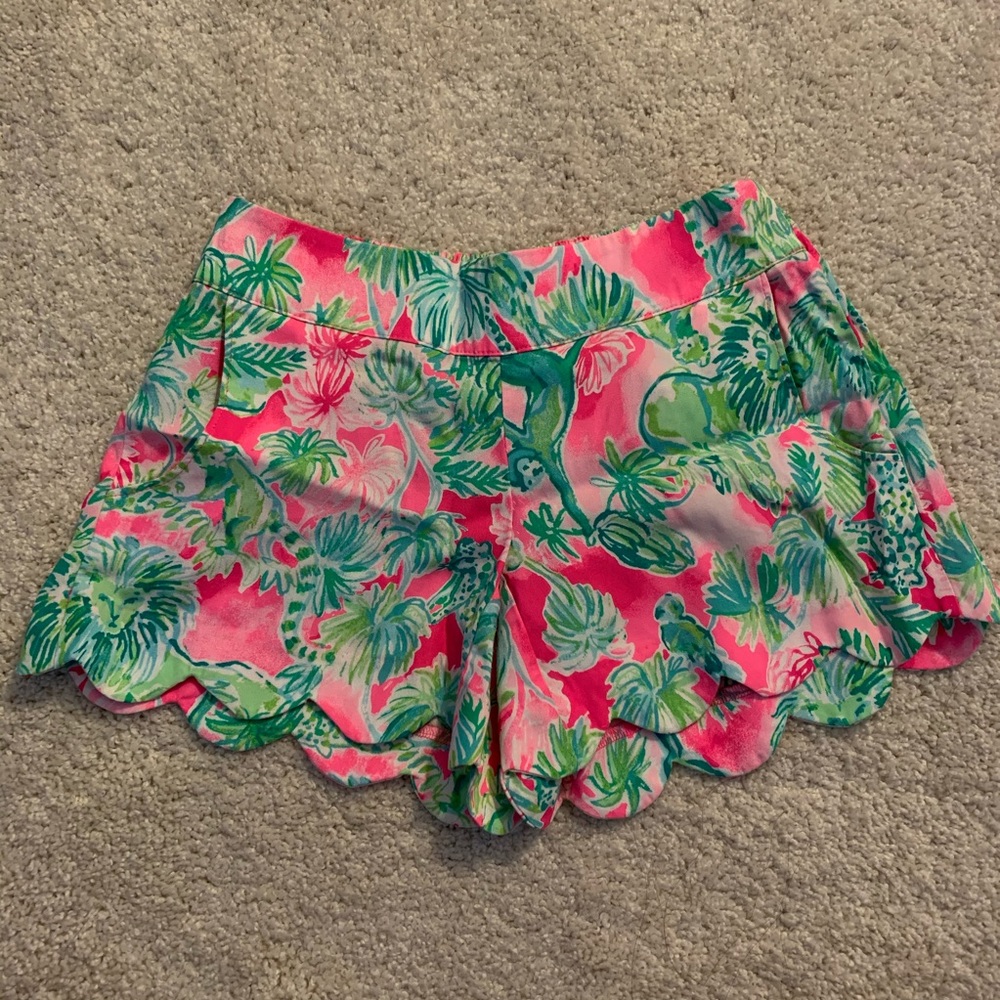 Lilly Pulitzer dahlia shorts